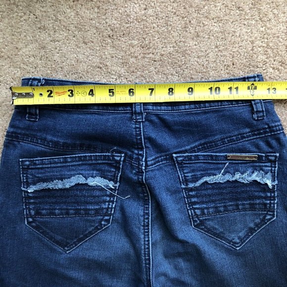 Redfox Jeans Women's Size 7, Skinny, Blue, Stretch, Zipper Pockets, 26 x 30 - Picture 7 of 14